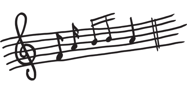 Music notes
