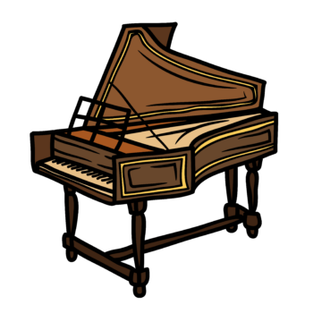 um piano espinetaum piano espineta  